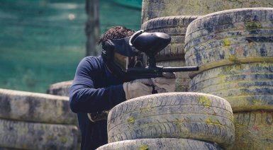 Paintball dla dwojga - Grudziądz (500 kulek)