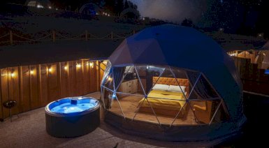 Glamping z widokiem na Tatry Diamond Glamp Poronin - rodzinna wycieczka